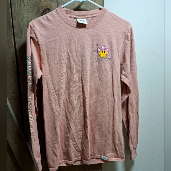 A Simply Southern ladies long sleeve t-shirt in a size small. Pre-loved - Picture 1 of 8